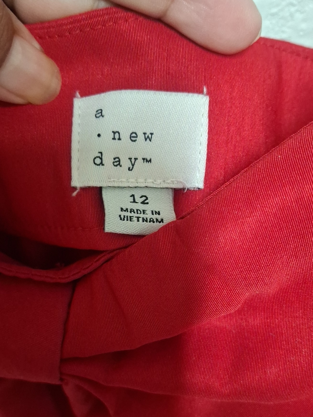 a new day Red Bow-Front Midi Dress - Picture 5 of 5